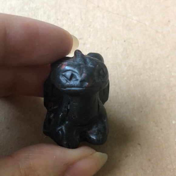 Other - Plum jasper carved Toothless Dragon